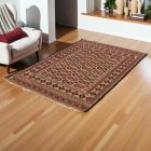 Covor kilim nomadic afgan Adarskan 123x199 covor de perete țesut manual