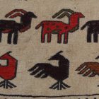 Covor kilim nomadic afgan Adarskan 125x188 covor de perete țesut manual