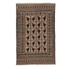 Covor kilim nomadic afgan Adarskan 130x198 covor de perete țesut manual
