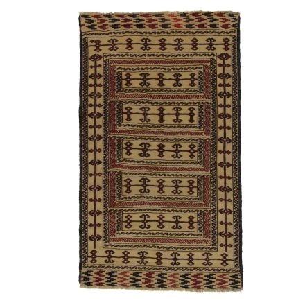 Covor kilim nomadic afgan Adarskan 116x200 covor de perete țesut manual