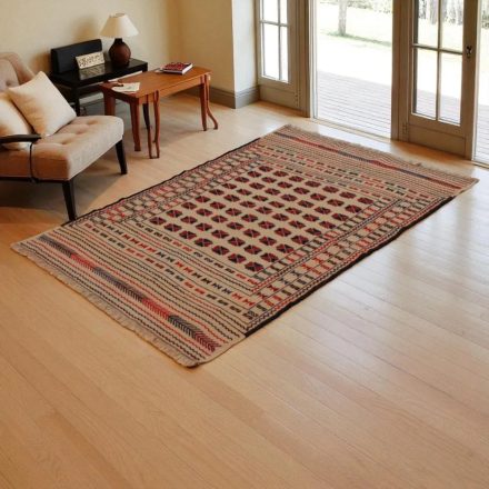 Covor kilim nomadic afgan Adarskan 112x184 covor de perete țesut manual