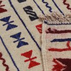 Covor kilim nomadic afgan Adarskan 112x184 covor de perete țesut manual