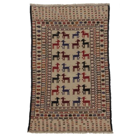 Covor kilim nomadic afgan Adarskan 120x186 covor de perete țesut manual