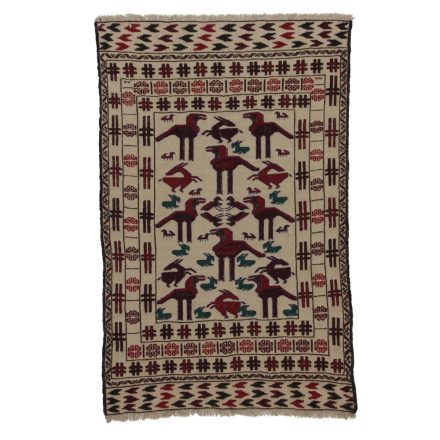 Covor kilim nomadic afgan Adarskan 119x186 covor de perete țesut manual