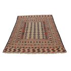 Covor kilim nomadic afgan Adarskan 116x193 covor de perete țesut manual