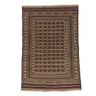 Covor kilim nomadic afgan Adarskan 117x182 covor de perete țesut manual