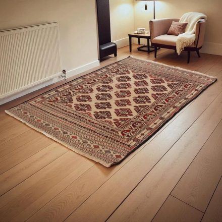 Covor kilim nomadic afgan Adarskan 132x196 covor de perete țesut manual