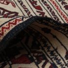 Covor kilim nomadic afgan Adarskan 132x196 covor de perete țesut manual