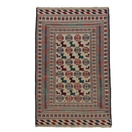 Covor kilim nomadic afgan Adarskan 127x197 covor de perete țesut manual