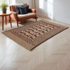 Covor kilim nomadic afgan Adarskan 115x198 covor de perete țesut manual