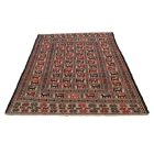 Covor kilim nomadic afgan Adarskan 129x208 covor de perete țesut manual