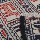 Covor kilim nomadic afgan Adarskan 129x208 covor de perete țesut manual