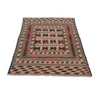Covor kilim nomadic afgan Adarskan 112x188 covor de perete țesut manual