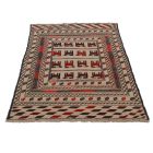 Covor kilim nomadic afgan Adarskan 112x188 covor de perete țesut manual