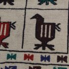 Covor kilim nomadic afgan Adarskan 124x204 covor de perete țesut manual