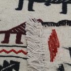 Covor kilim nomadic afgan Adarskan 121x203 covor de perete țesut manual