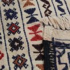 Covor kilim nomadic afgan Adarskan 124x192 covor de perete țesut manual