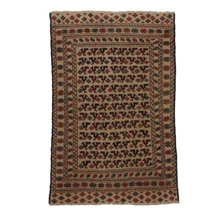 Covor kilim nomadic afgan Adarskan 122x194 covor de perete țesut manual