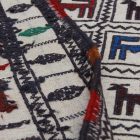 Covor kilim nomadic afgan Adarskan 126x198 covor de perete țesut manual