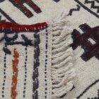 Covor kilim nomadic afgan Adarskan 126x198 covor de perete țesut manual