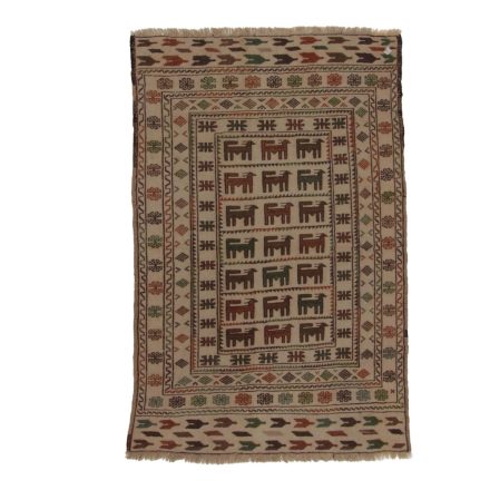 Covor kilim nomadic afgan Adarskan 115x178 covor de perete țesut manual