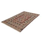Covor kilim nomadic afgan Adarskan 121x200 covor de perete țesut manual