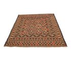 Covor kilim nomadic afgan Adarskan 133x190 covor de perete țesut manual