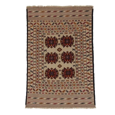 Covor kilim nomadic afgan Adarskan 127x192 covor de perete țesut manual