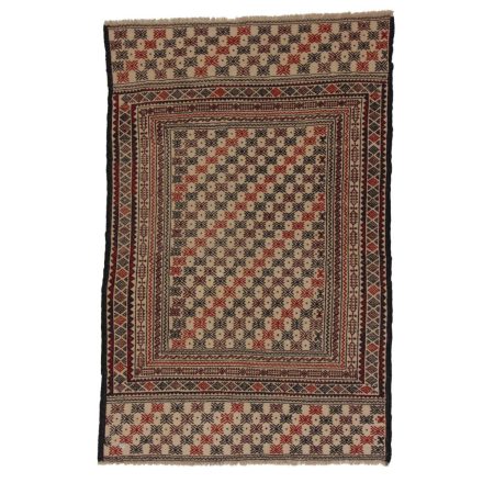 Covor kilim nomadic afgan Adarskan 128x191 covor de perete țesut manual