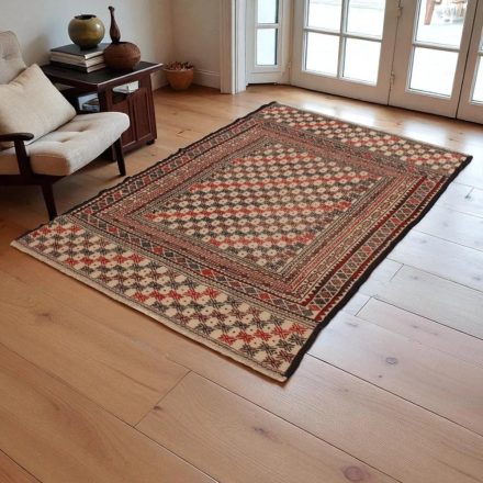 Covor kilim nomadic afgan Adarskan 128x191 covor de perete țesut manual