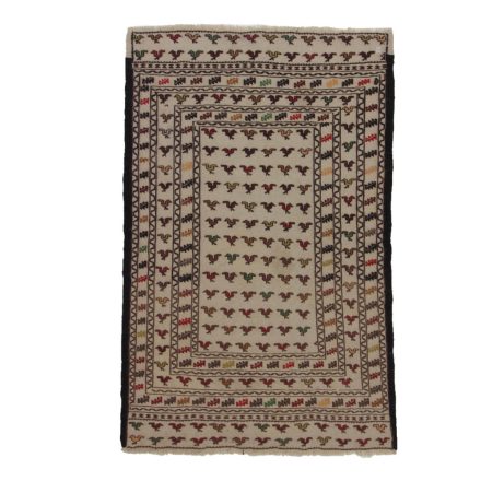 Covor kilim nomadic afgan Adarskan 123x188 covor de perete țesut manual