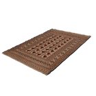 Covor kilim nomadic afgan Adarskan 124x204 covor de perete țesut manual