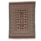Covor kilim nomadic afgan Adarskan 123x177 covor de perete țesut manual
