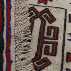 Covor kilim nomadic afgan Adarskan 123x177 covor de perete țesut manual