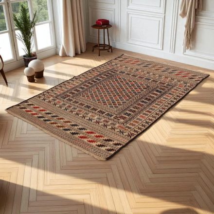 Covor kilim nomadic afgan Adarskan 120x200 covor de perete țesut manual
