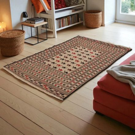 Covor kilim nomadic afgan Adarskan 122x194 covor de perete țesut manual