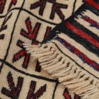 Covor kilim nomadic afgan Adarskan 120x186 covor de perete țesut manual