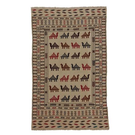 Covor kilim nomadic afgan Adarskan 116x187 covor de perete țesut manual