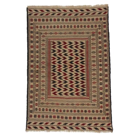 Covor kilim nomadic afgan Adarskan 123x184 covor de perete țesut manual