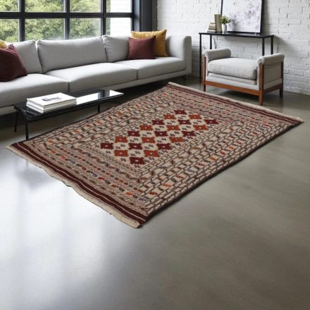 Covor kilim nomadic afgan Adarskan 120x180 covor de perete țesut manual