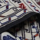 Covor kilim nomadic afgan Adarskan 120x180 covor de perete țesut manual