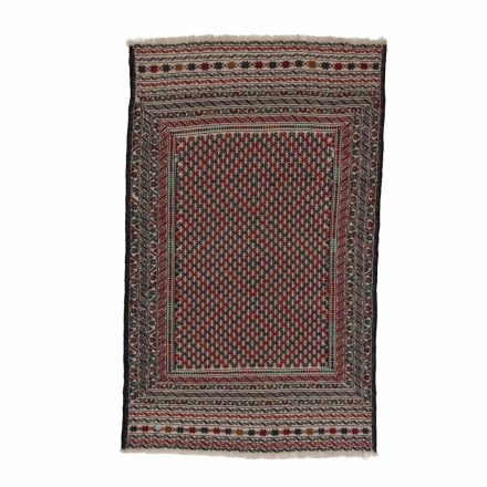 Covor kilim nomadic afgan Adarskan 117x200 covor de perete țesut manual