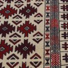 Covor kilim nomadic afgan Adarskan 126x200 covor de perete țesut manual