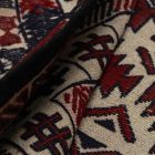 Covor kilim nomadic afgan Adarskan 126x200 covor de perete țesut manual