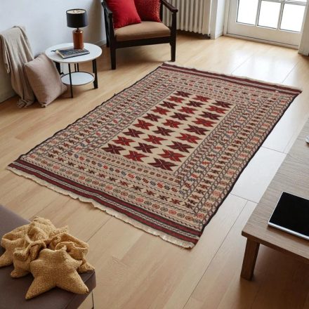 Covor kilim nomadic afgan Adarskan 120x197 covor de perete țesut manual