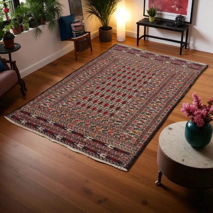 Covor kilim nomadic afgan Adarskan 122x190 covor de perete țesut manual