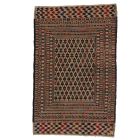 Covor kilim nomadic afgan Adarskan 114x188 covor de perete țesut manual