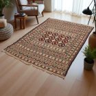 Covor kilim nomadic afgan Adarskan 123x191 covor de perete țesut manual