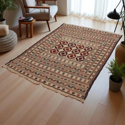 Covor kilim nomadic afgan Adarskan 123x191 covor de perete țesut manual
