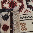 Covor kilim nomadic afgan Adarskan 123x191 covor de perete țesut manual